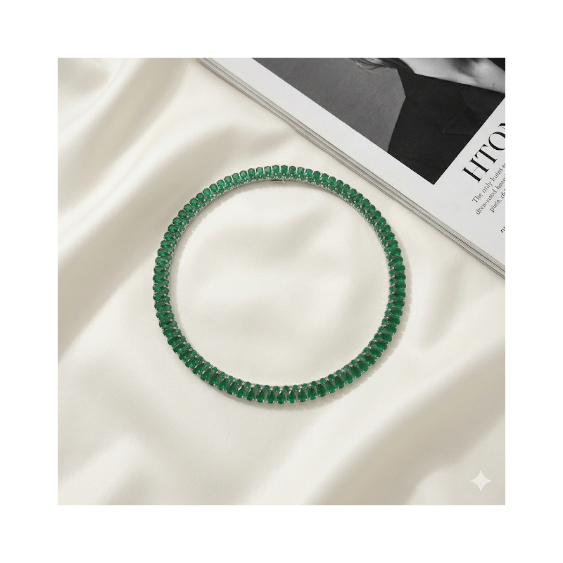 chokers cravejadas com zircônias
