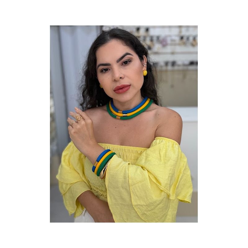 Colar corda brasil