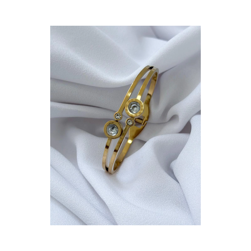 Bracelete com zircônias