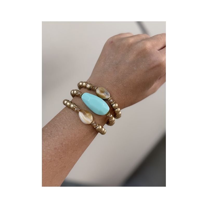 Trio de pulseira varias cores